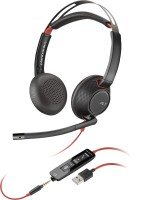 Poly Blackwire 5220 Stereo Wired USB-C Headset - Black
