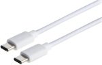 USB to USB-C Cable - White