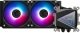 MSI MAG CORELIQUID I240 240mm RGB AIO Liquid CPU Cooler - Black