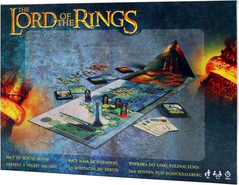 Lord of The Rings Race to Mount Doom Board Game