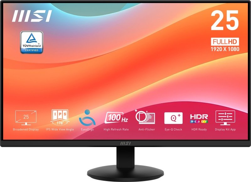 MSI Pro MP252L 25 Inch Full HD Monitor