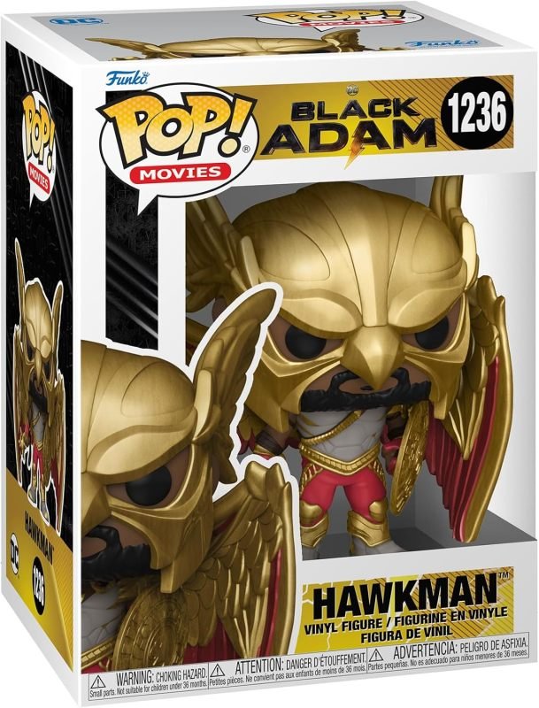 Funko POP! Movies DC Comics Black Adam Hawkman Special Edition Pop Vinyl