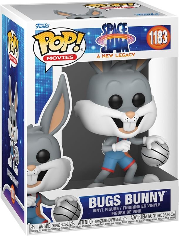 Funko POP! Movies Space Jam: A New Legacy Bugs Bunny Pop Vinyl