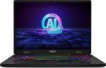 MSI Pulse 16 AI C1VFKG 16 Inch Gaming Laptop - Intel Core Ultra 9 185H, RTX 4060
