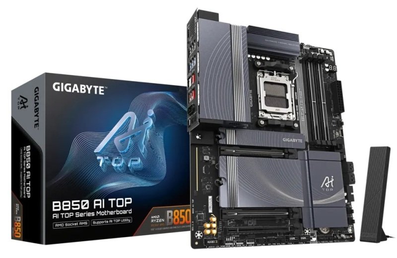 Gigabyte AMD B850 AI TOP AM5 DDR5 ATX Gaming Motherboard