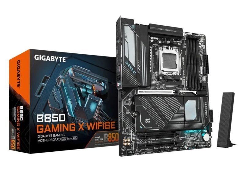 Gigabyte AMD B850 GAMING X WIFI6E AM5 DDR5 ATX Gaming Motherboard