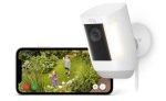 Ring Spotlight Cam Pro 1080p Resolution Outdoor Security Camera- White