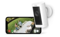 Ring Stick up 3rd Generation 1080p Resolution Outdoor Security Camera Pro - White