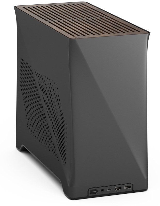 Fractal Design Era 2 Mini Tower Mini ITX Gaming PC Case - Charcoal