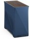 Fractal Design Era 2 Mini Tower Mini ITX Gaming PC Case - Midnight Blue