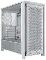 CORSAIR FRAME 4000D Mid Tower ATX Gaming PC Case - White