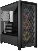 CORSAIR FRAME 4000D RS RGB Mid Tower ATX Gaming PC Case - Black