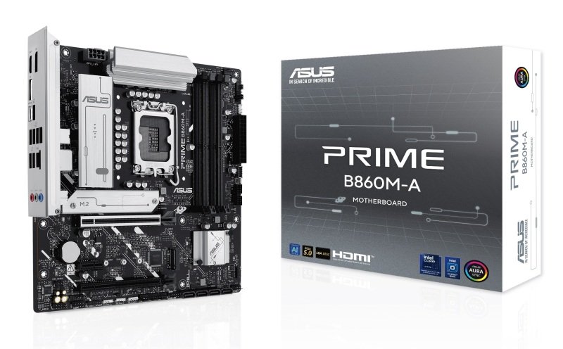 ASUS Intel PRIME B860M-A-CSM LGA 1871 DDR5 Micro ATX Motherboard