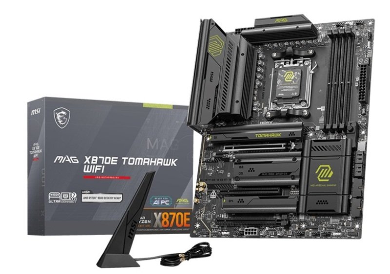 MSI AMD MAG X870E TOMAHAWK WIFI AM5 DDR5 ATX Gaming Motherboard