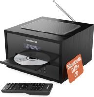 Oakcastle DAB400 Radio & CD Player - Black