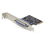 EXDISPLAY StarTech 1-Port Parallel PCIe Card - PCI Express to Parallel DB25 Adapter Card - Desktop Expansion LPT Controller for Printers Scanners & Plotters - SPP/ECP - Standard/Low Profile