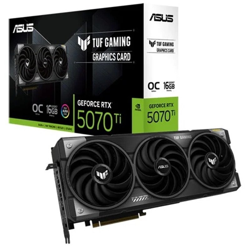 ASUS NVIDIA GeForce RTX 5070 Ti TUF GAMING OC Graphics Card for Gaming - 16GB
