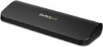 StarTech Universal Dual Docking Station - Black