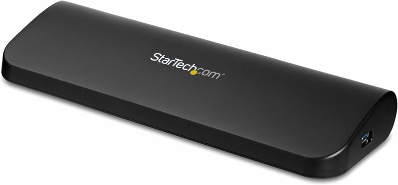 StarTech Universal Dual Docking Station - Black
