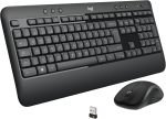 Logitech MK540 Wireless Keyboard and Mice Set - Black