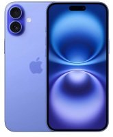 Apple iPhone 16 (2024) 128GB Smartphone with Adapter - Ultramarine