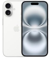 Apple iPhone 16 (2024) 128GB Smartphone with Adapter - White