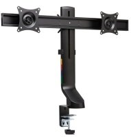 Kensington SmartFit Space-Saving Dual Monitor Arm - Black