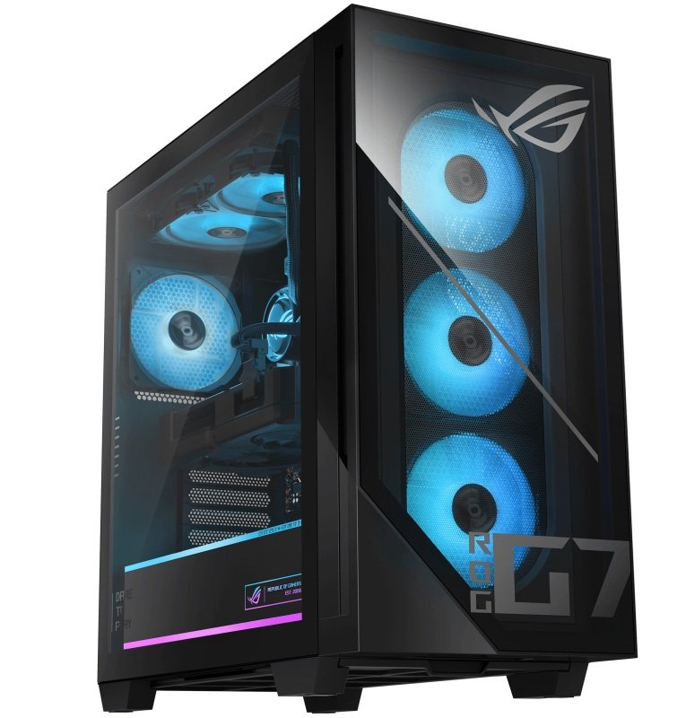 ASUS ROG G700 Gaming PC, Intel Core Ultra 7 265F, 32GB DDR5, 2TB SSD, NVIDIA GeForce RTX 5080, WIFI, Bluetooth, 850W 80+ GOLD, Windows 11 Home