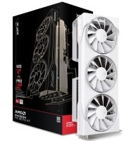 XFX AMD Radeon RX 9070 XT Swift White Graphics Card for Gaming - 16GB