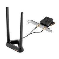 ASUS Tri-Band WiFi 7/BT 5.4 BE9400 Wireless PCIe Add-In Card /w Magnetised Base