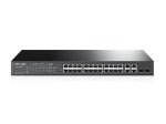 EXDISPLAY EXDISPLAY TP-Link JetStream 24-Port 10/100Mbps + 4-Port Gigabit Smart PoE Switch with 24-Port PoE+
