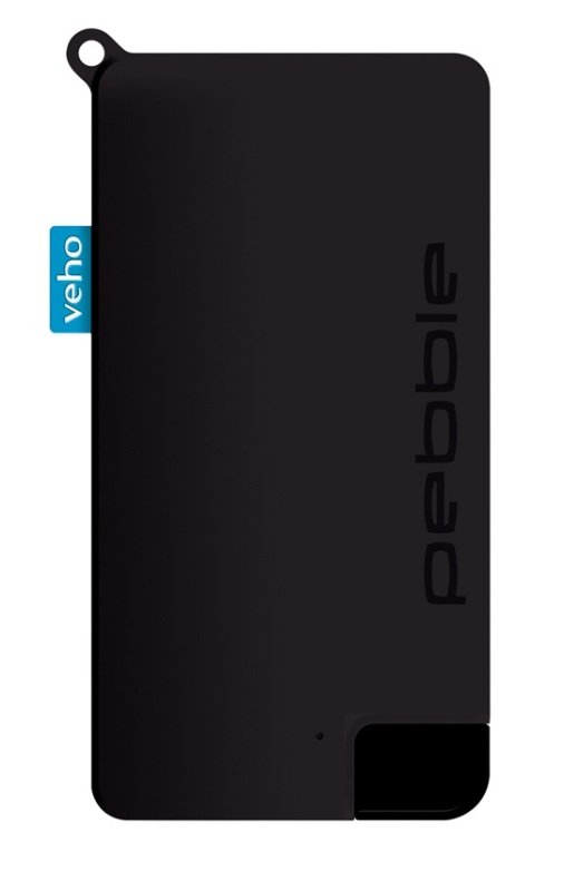 Veho Pebble Pokket 1000mAh Micro Keyring Power Bank - Black