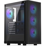 ENDORFY Ventum 200 ARGB Mid Tower ATX Gaming PC Case - Black