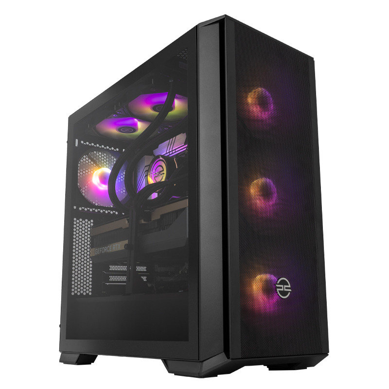 PCSpecialist Wraith 210 Gaming Desktop PC, AMD Ryzen 7 9800X3D, 32GB DDR5 6000MHz (2x16GB), 2TB NVMe SSD, NVIDIA GeForce RTX 5080 16GB, WIFI, 850W, Pr