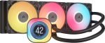 CORSAIR iCUE LINK TITAN 360 RX LCD 360mm RGB AIO Liquid CPU Cooler - Black