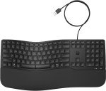 HP 485 Comfort Wired Keyboard - Black