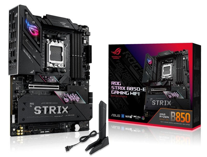 Open Box ASUS ROG STRIX B850-E GAMING WIFI AM5 DDR5 ATX Gaming Motherboard