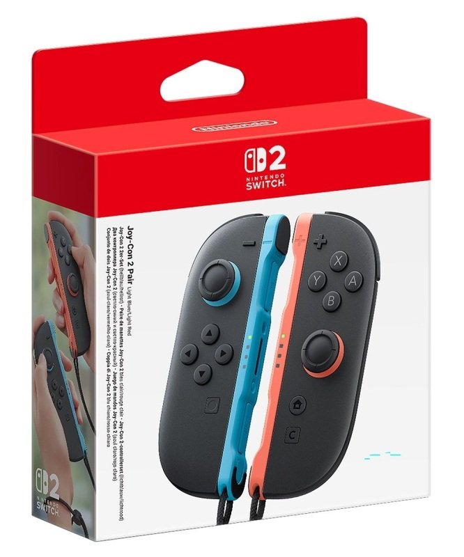 Nintendo Switch Joy-Con 2 Controller Pair Red Blue