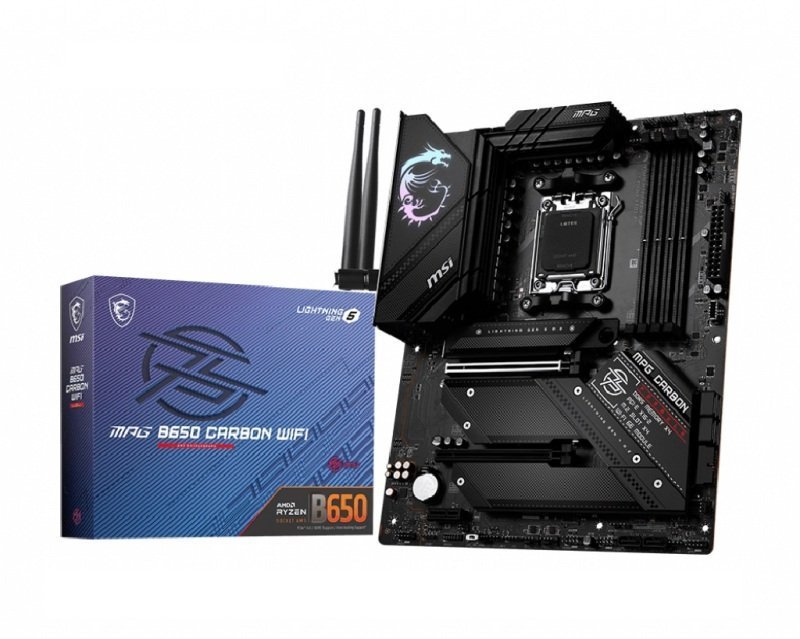 Refurbished MSI MPG B650 CARBON WIFI AM4 DDR5 ATX Motherboard