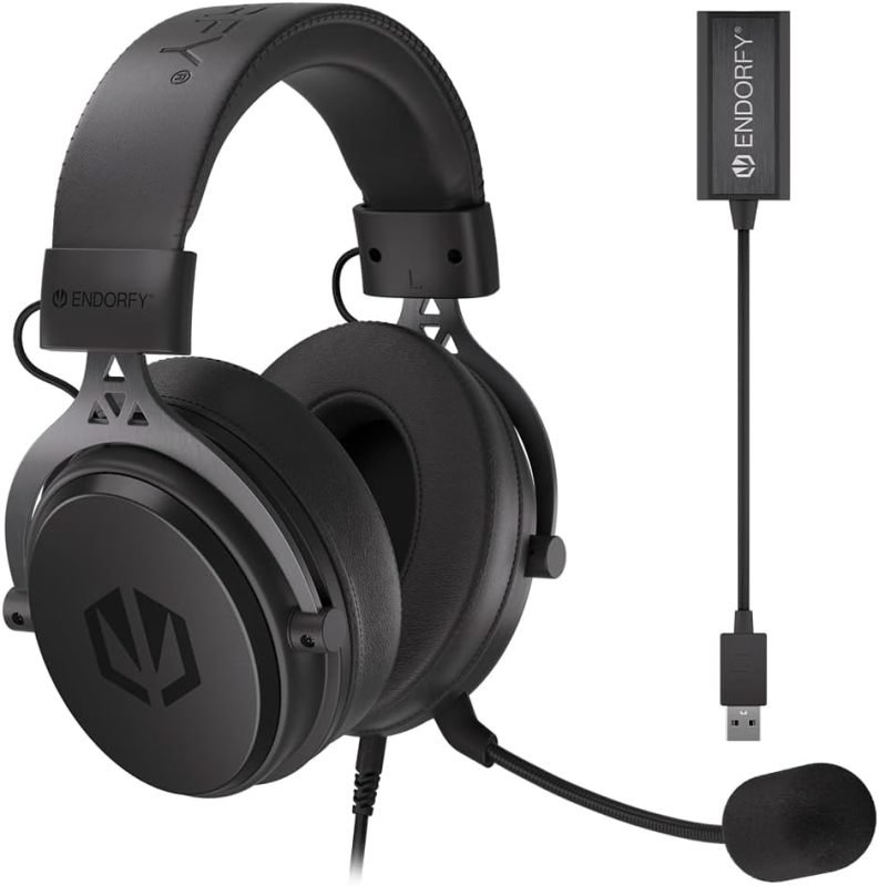 ENDORFY Viro Plus USB Gaming Headset - Black