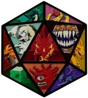 Dungeons & Dragons D20 Medallion