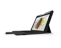 Open Box STM DUX 25.9cm Tablet Folio Case with keyboard - Black