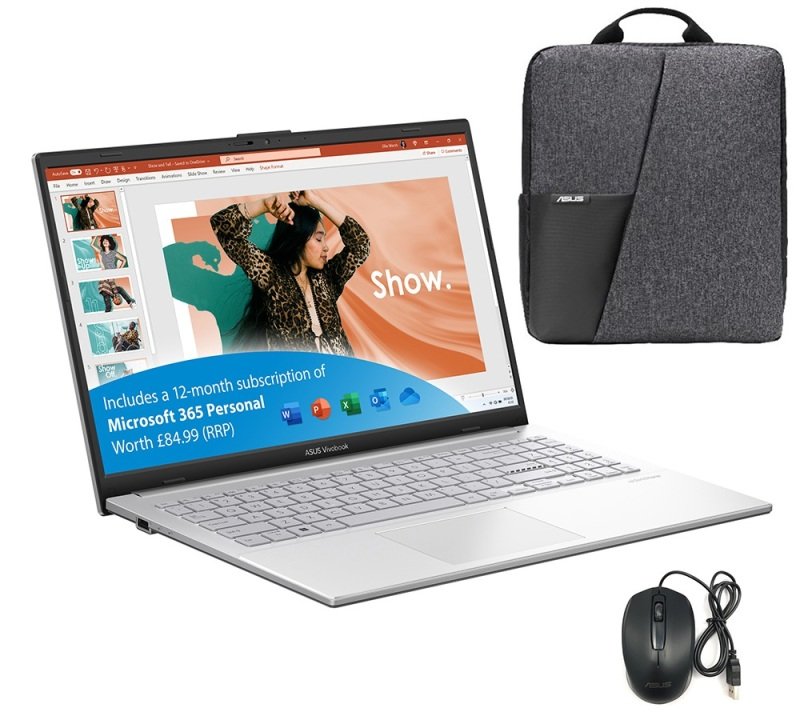 ASUS Vivobook Go 15 15 Inch Laptop - Intel Processor N100