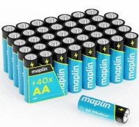 Maplin AA LR6 1.5V Alkaline Batteries - Pack of 40
