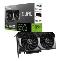 ASUS NVIDIA GeForce RTX 5060 DUAL OC Graphics Card for Gaming - 8GB