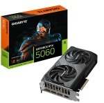 Gigabyte NVIDIA GeForce RTX 5060 WINDFORCE OC Graphics Card for Gaming - 8GB