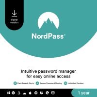 NordPass Password Manager 1-year subscription - Premium (Digital), ESD Software Download incl. Activation-Key