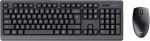 Trust Primo Wireless Keyboard and Mouse Set - Black