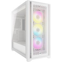 EXDISPLAY CORSAIR iCUE 5000D RGB AIRFLOW Mid Tower ATX Gaming PC Case - White