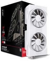 XFX AMD Radeon RX 9060 XT SWIFT OC White Graphics Card for Gaming - 8GB